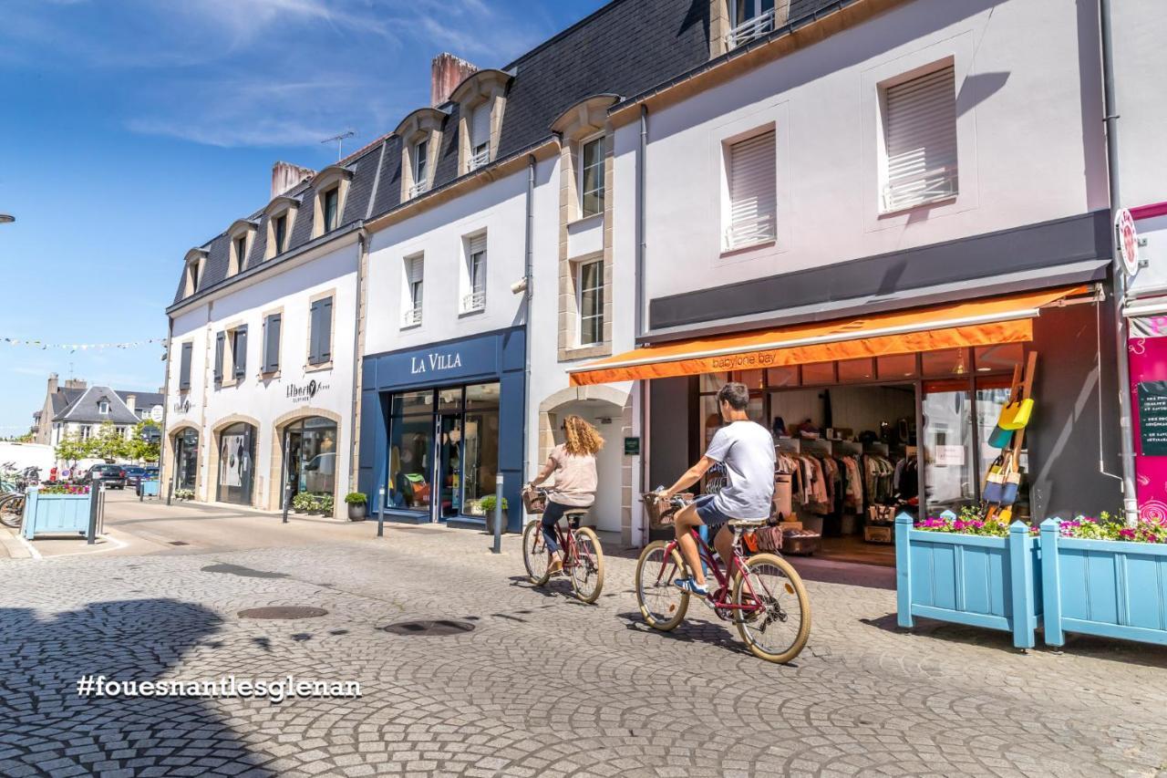 Agape, Elegant T2, 4 Etoiles, Plage Et Gr34 3Km, Centre Ville 750M Fouesnant Exterior foto